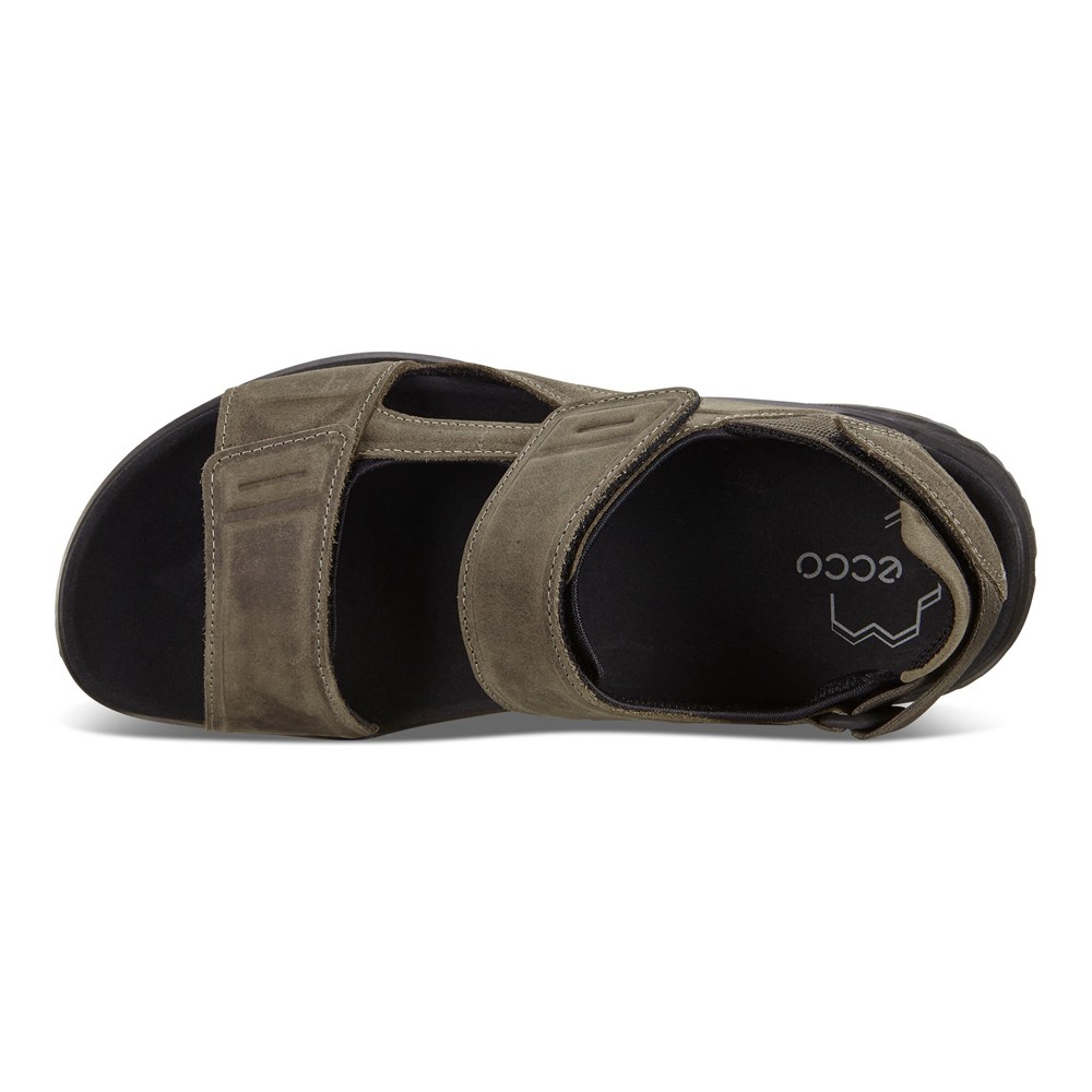 ECCO Mens Sandals Dark Grey - X-Trinsic Flat - XLO-649538